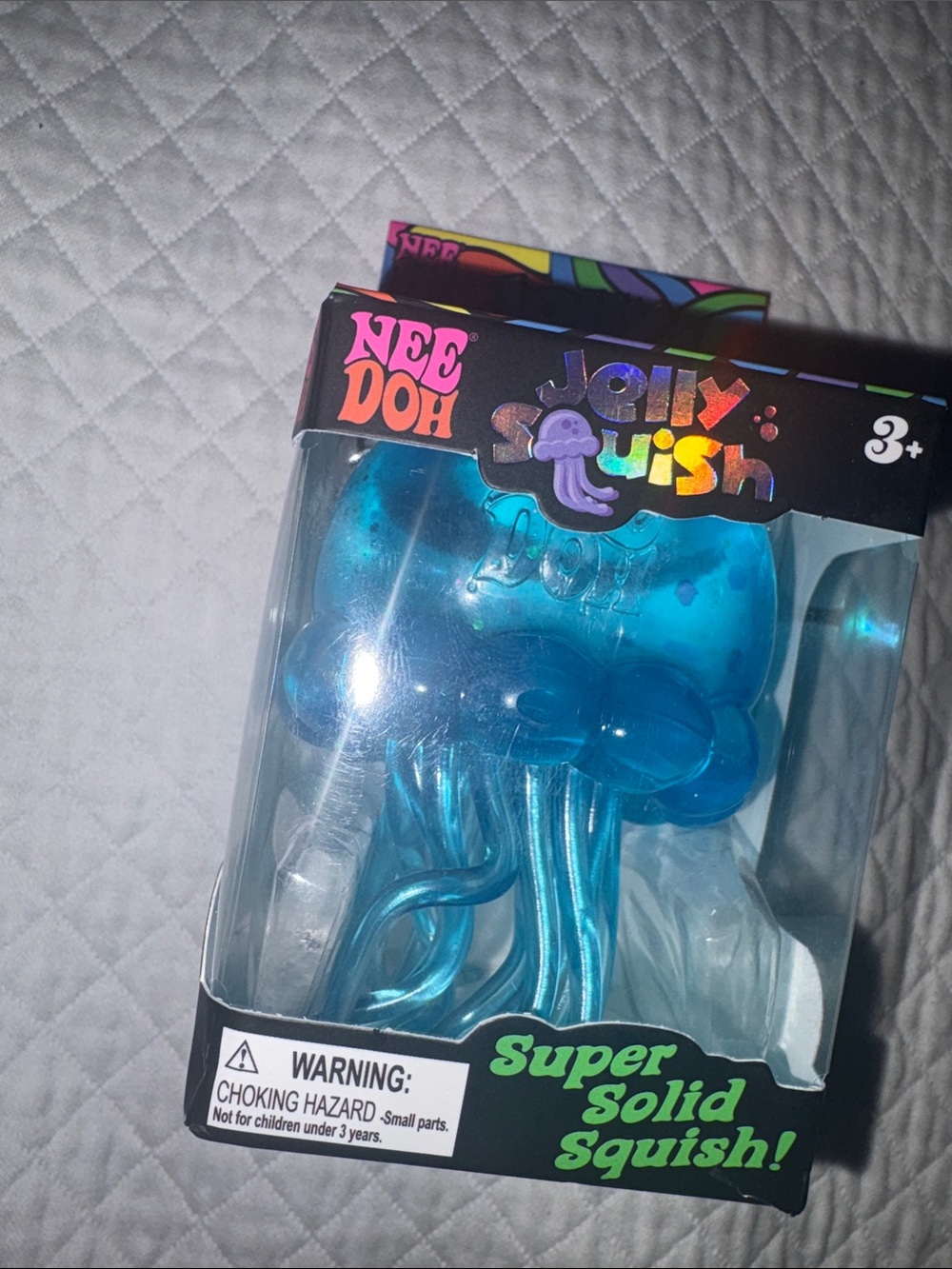 Jolly Squish Blue Jellyfish Sensory Toy